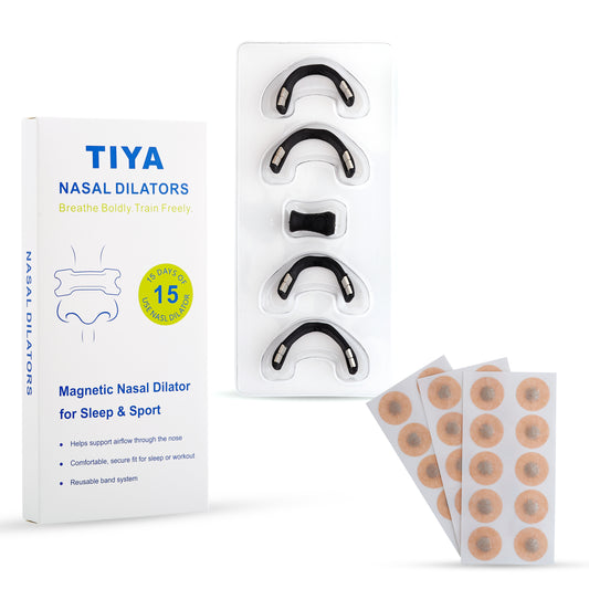 TIYA Nasal Dilator Kit – 15 Day Supply for Sleep & Sport