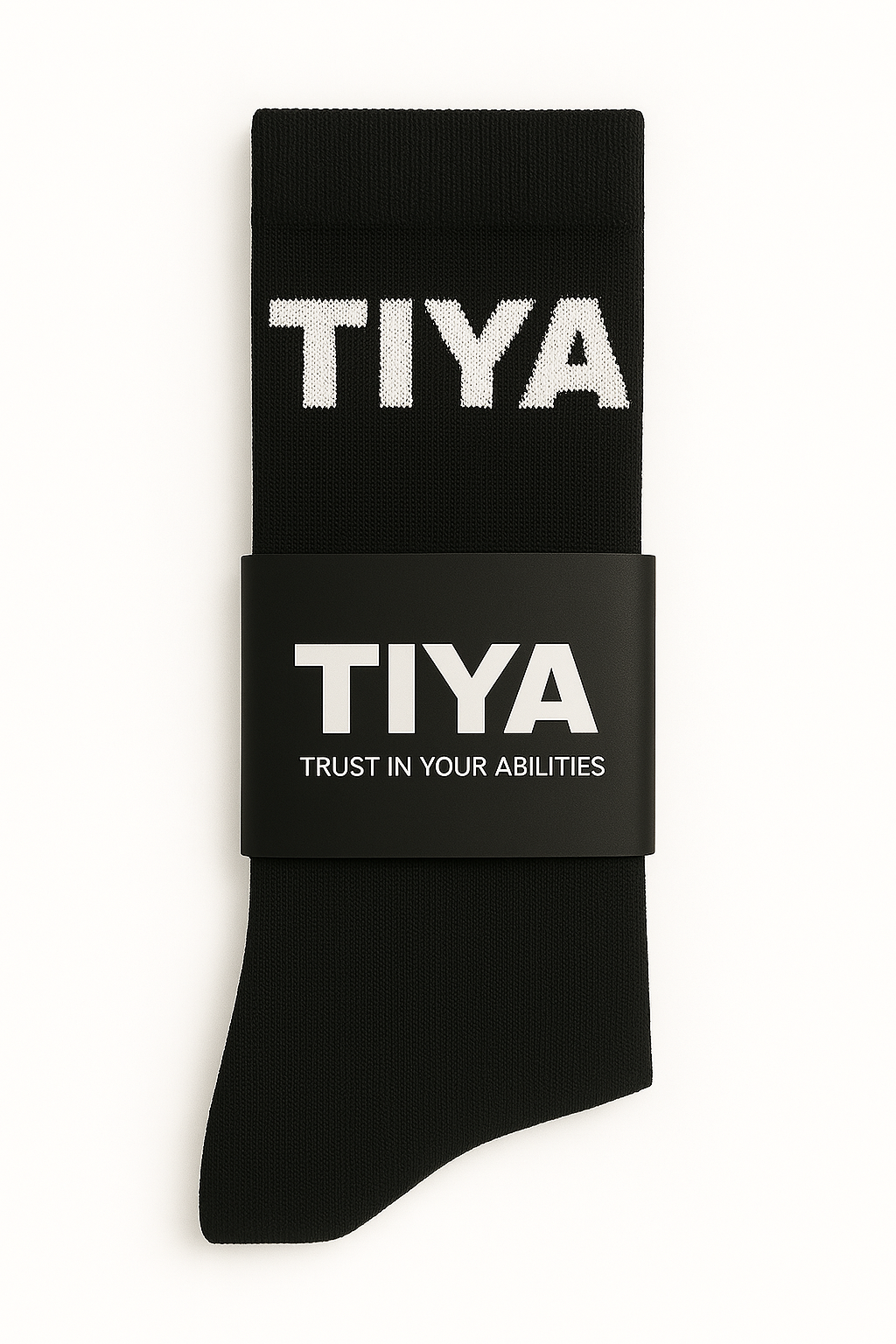 High-Performance Athletic Running Socks - Black