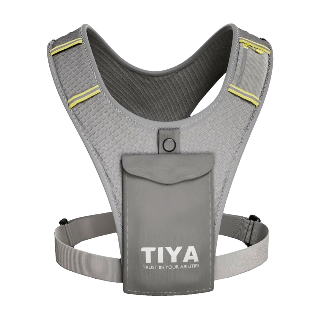 Running Phone Holder Vest - Grey