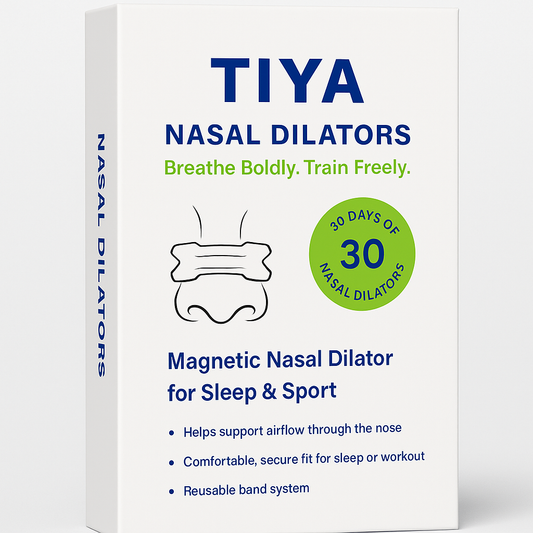 TIYA Nasal Dilator Kit – 30 Day Supply for Sleep & Sport