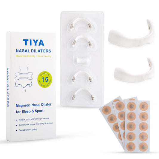 TIYA Nasal Dilator Kit – 15 Day Supply for Sleep & Sport
