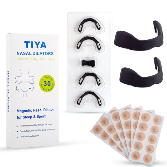 TIYA Nasal Dilator Kit – 30 Day Supply for Sleep & Sport