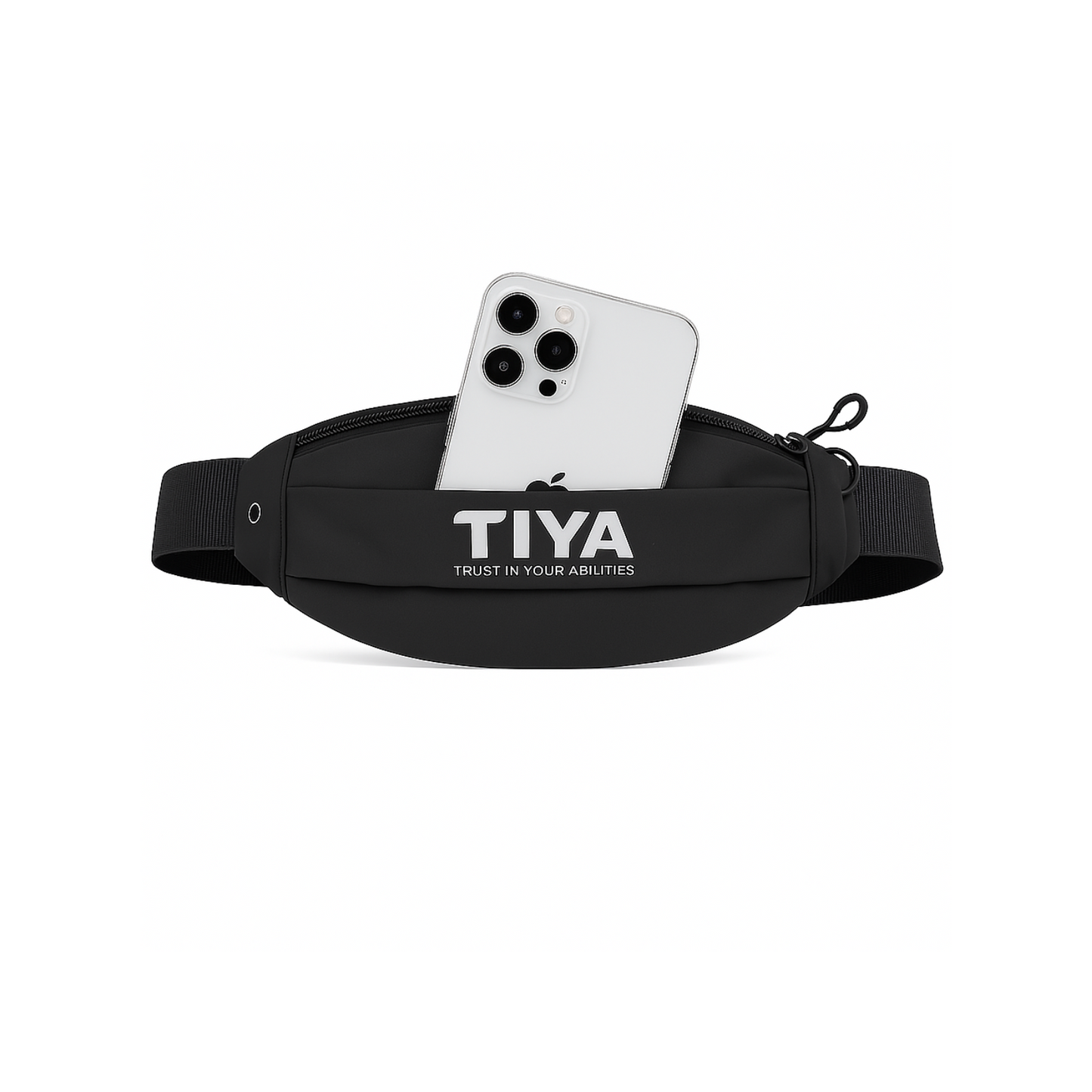 Running Belt Waist Bag - Black
