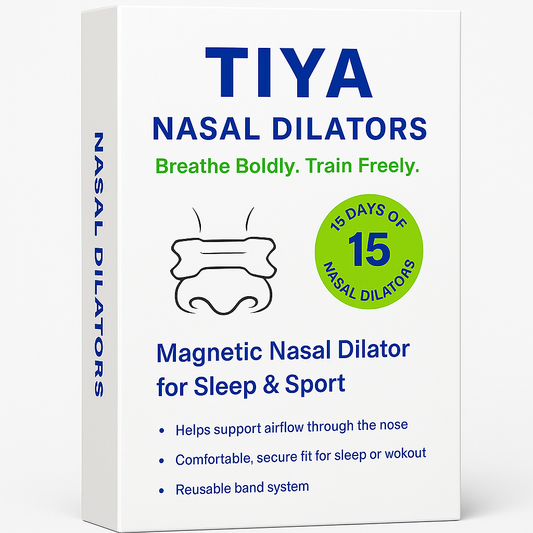 TIYA Nasal Dilator Kit – 15 Day Supply for Sleep & Sport