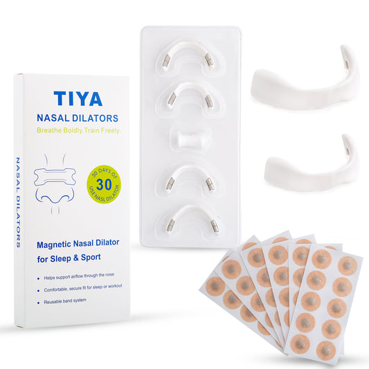 TIYA Nasal Dilator Kit – 30 Day Supply for Sleep & Sport