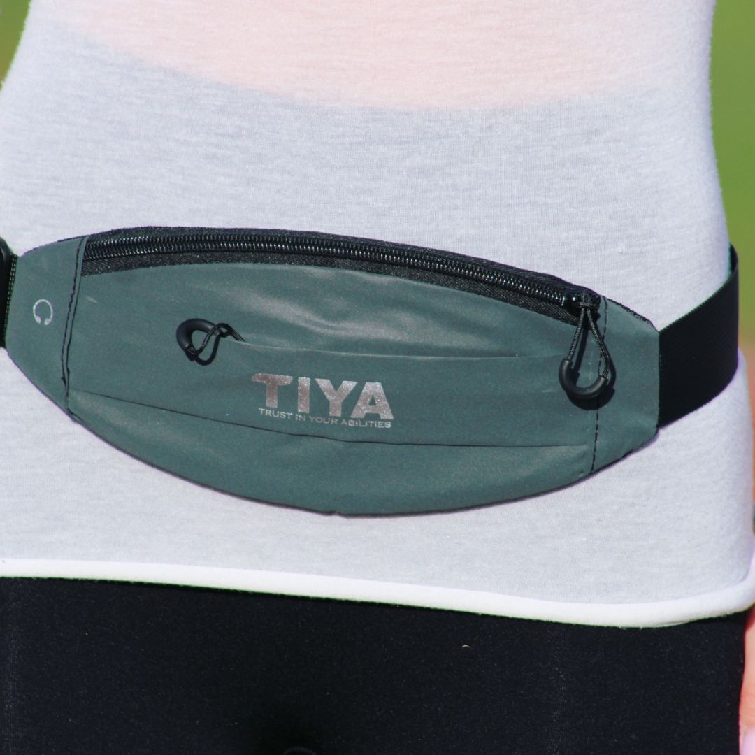 Running Belt Waist Bag - Black